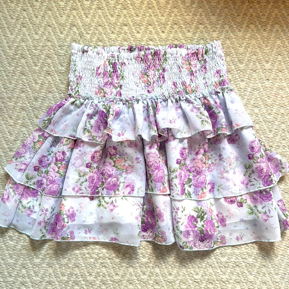 FBZ flowers by Zoe tween skirt, size L